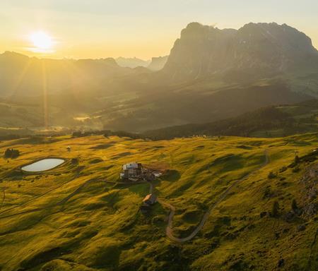 Hotel Goldknopf auf der Seiser Alm