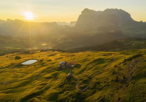 Hotel Goldknopf auf der Seiser Alm