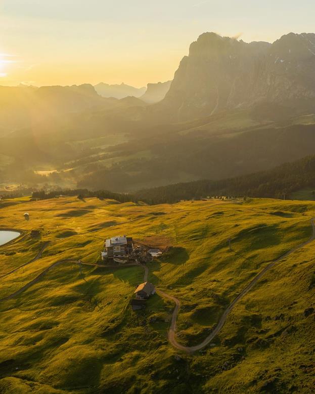 Hotel Goldknopf auf der Seiser Alm