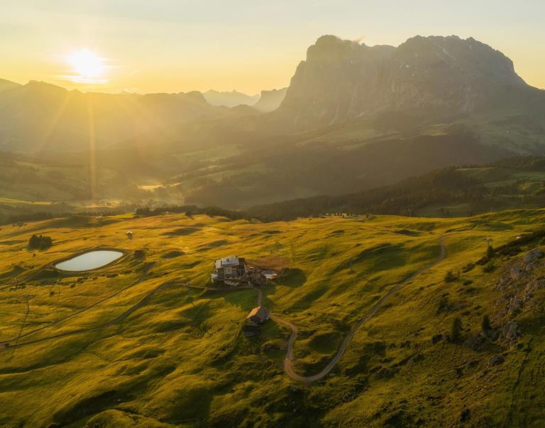 Hotel Goldknopf auf der Seiser Alm