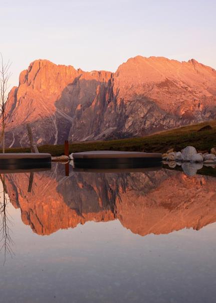 Sunset at the Swimming Pond