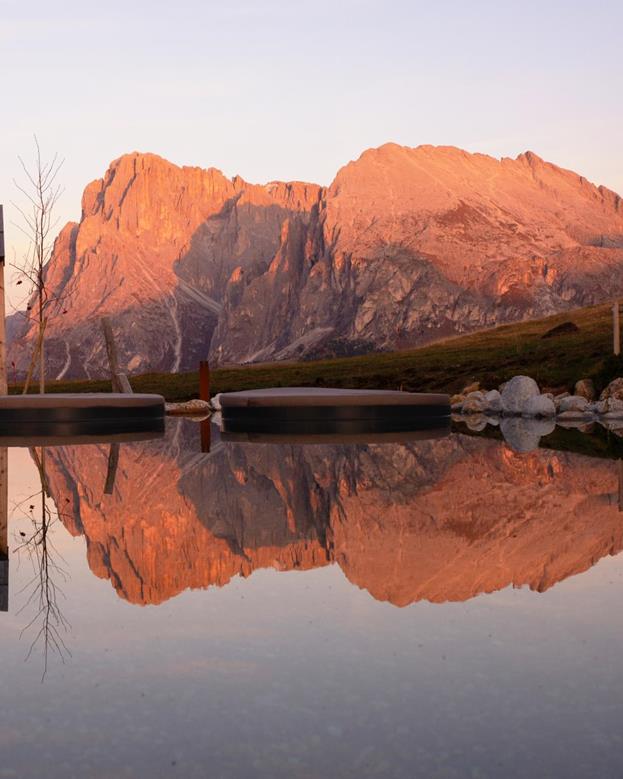 Sunset at the Swimming Pond