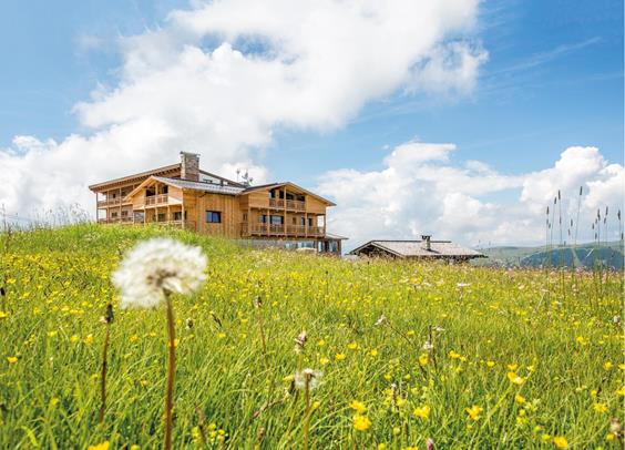 Hotel Goldknopf auf der Seiser Alm