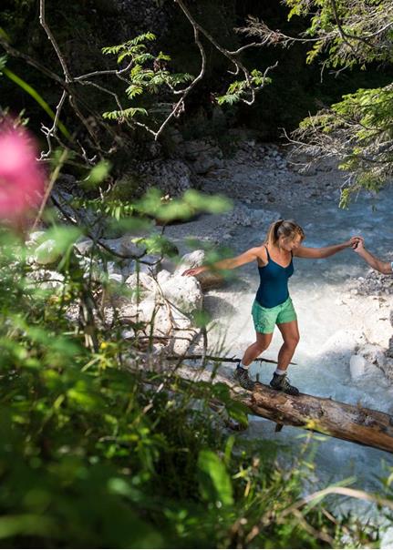 Attraversare un ruscello