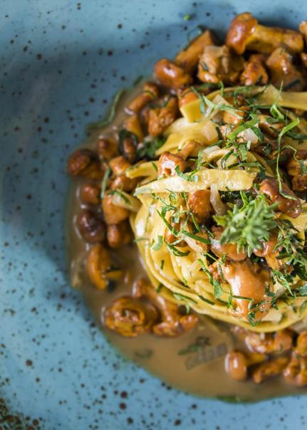 Tagliatelle mit Pfifferlingen