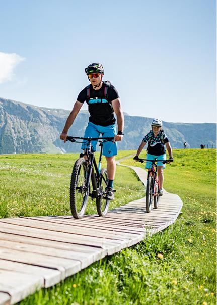 Giro in bici in due