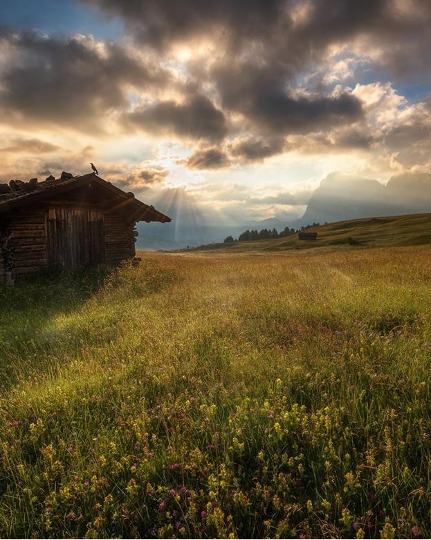 Nuvole sopra l'Alpe di Siusi