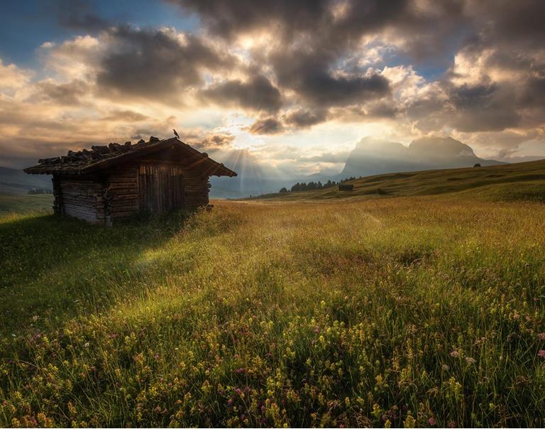 Nuvole sopra l'Alpe di Siusi