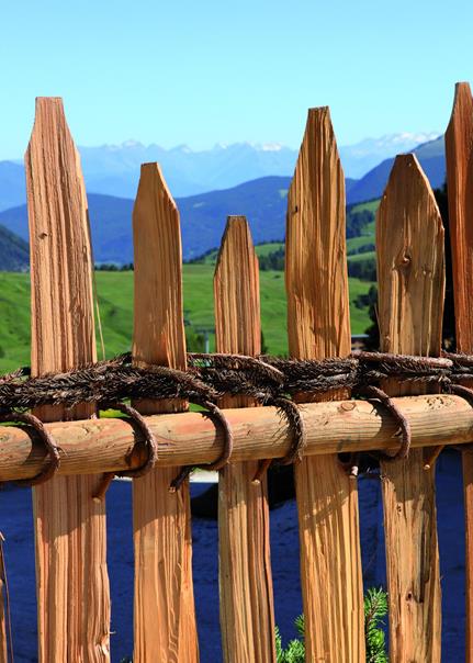 Steccato di legno