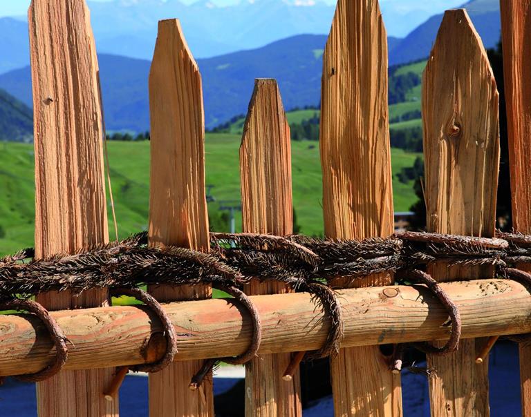 Steccato di legno