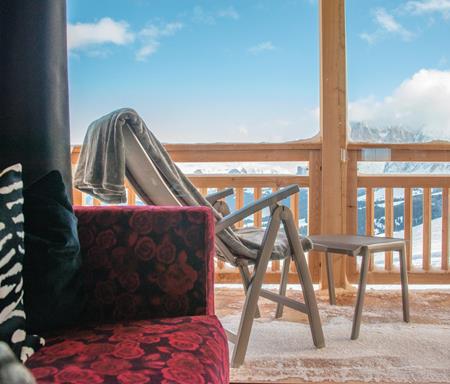 Balkon und Couch - Romantik Suite
