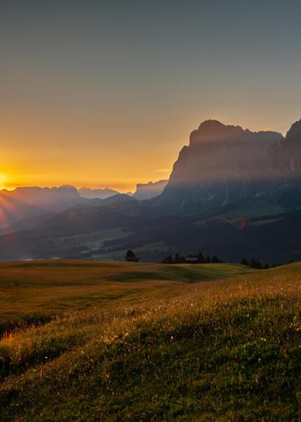 Alpe di Siusi at Sunrise