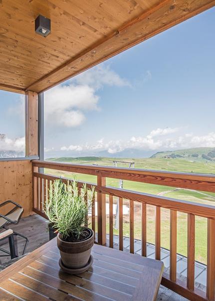 Balcony - Double Room Schlern