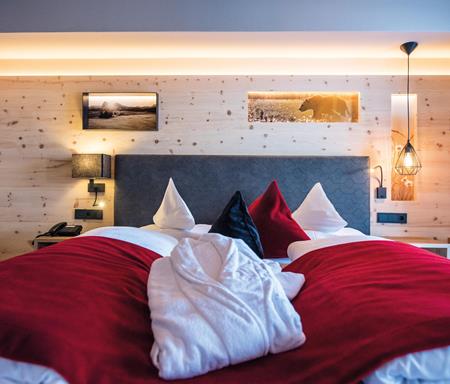 Bed - Double Room Plattkofel