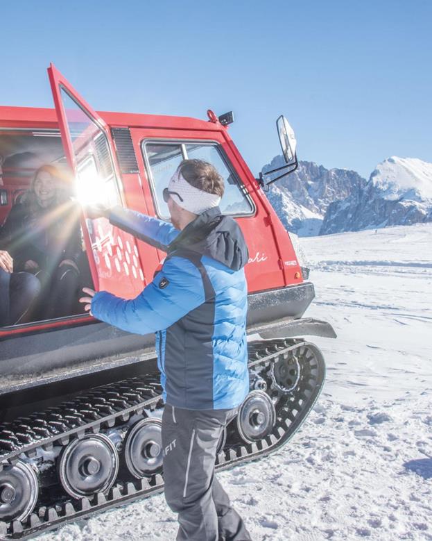 Angekommen auf der Seiser Alm